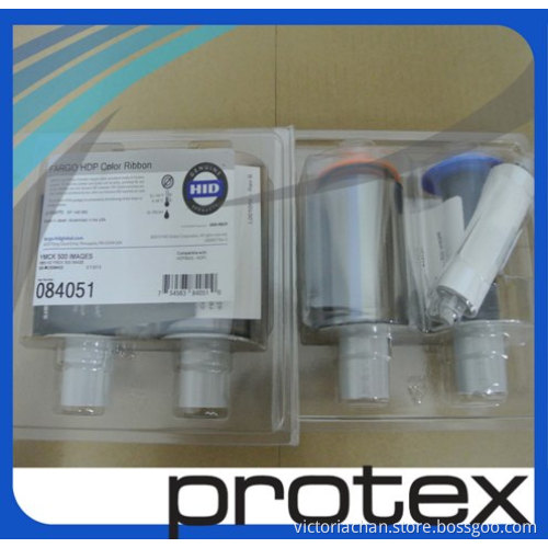 HDP5000 84051 full color ribbon YMCK 500 imagges